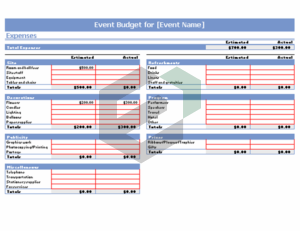 Event budget Template feature image