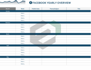 Social media platform editorial Calendar Feature Image