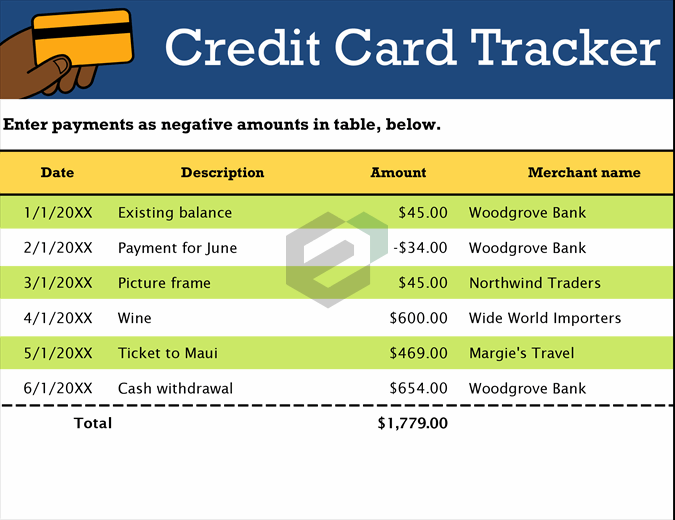 Credit Card Tracker Feature Image