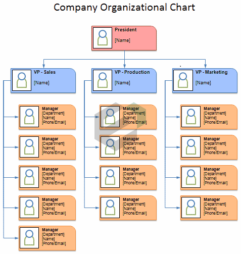 Organization Chart _Excel Template _ Feature Image