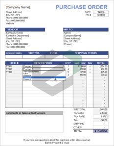 Tag : purchase order log template excel | Download Excel Resources