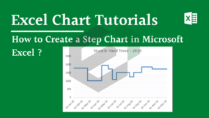 How to create Step Chart in Microsoft Excel