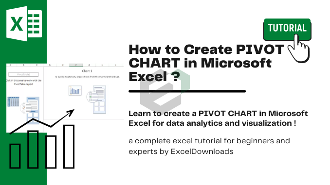 How to Create PIVOT CHART in Microsoft Excel
