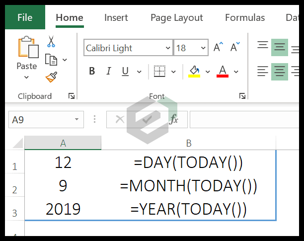 how-to-use-today-function-in-ms-excel