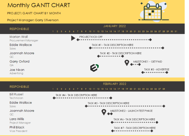 download-free-monthly-gantt-chart-in-excel-template