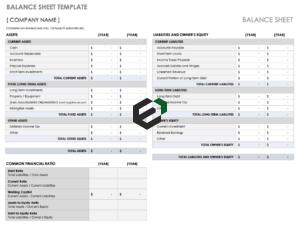 Download [free] Simple Balance Sheet Format in Excel