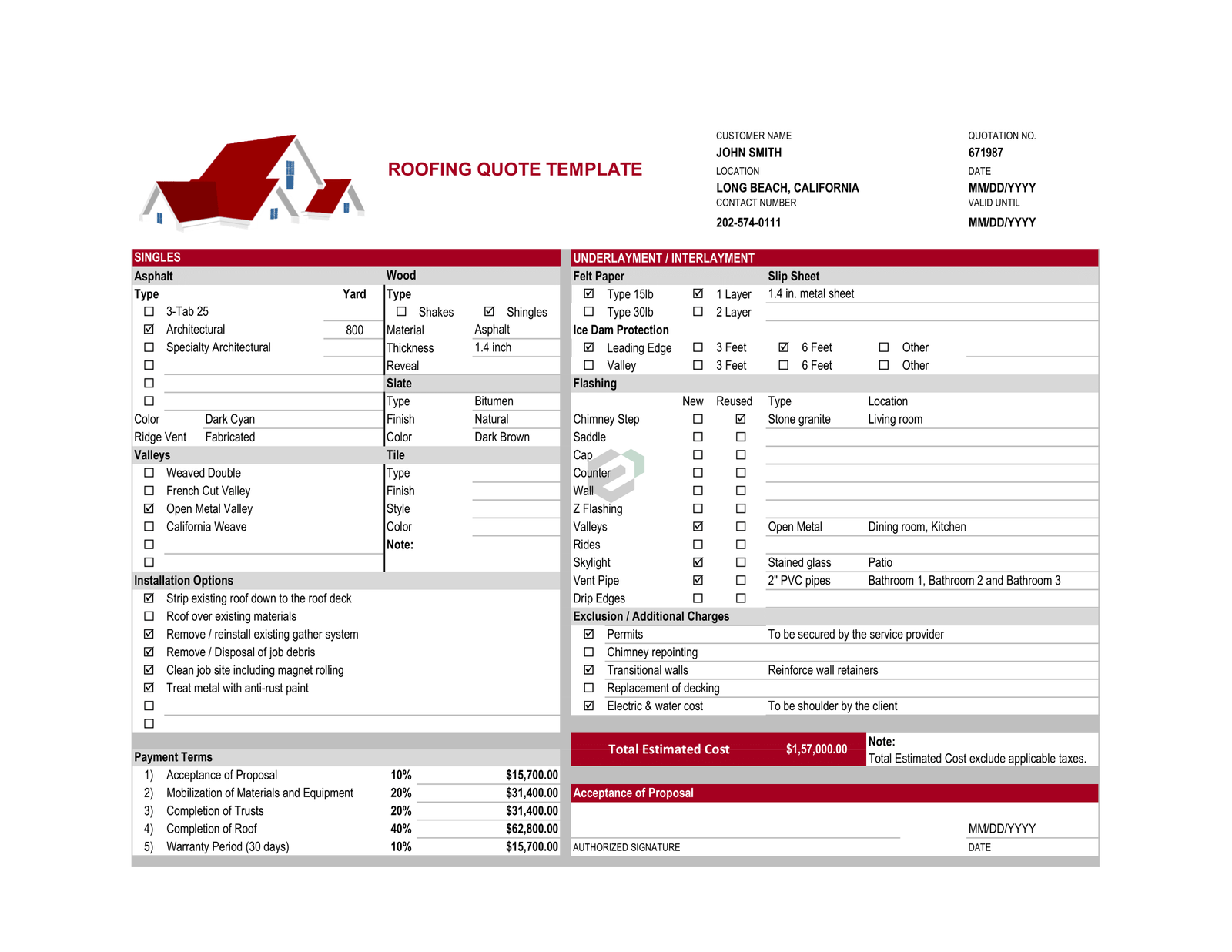 Roofing Services Quotation Template-1