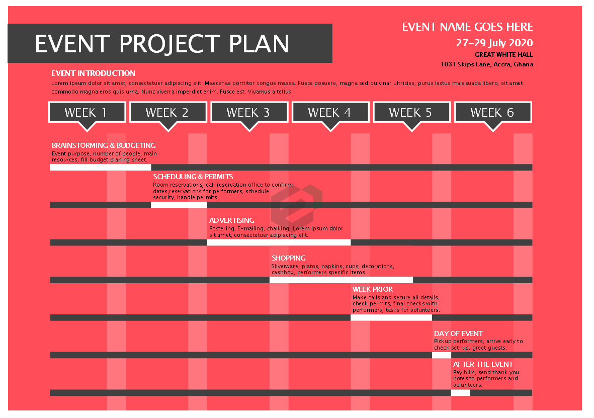 Event Project Planning Excel Template Feature Image