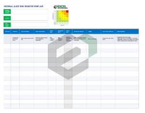 [Free] Internal Audit Risk Register Excel Template